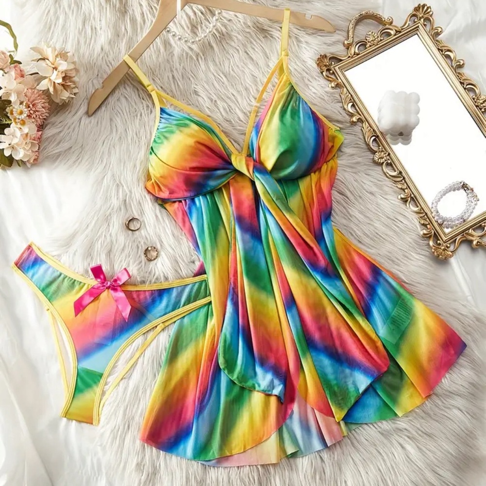 Small rainbow nightie #1861